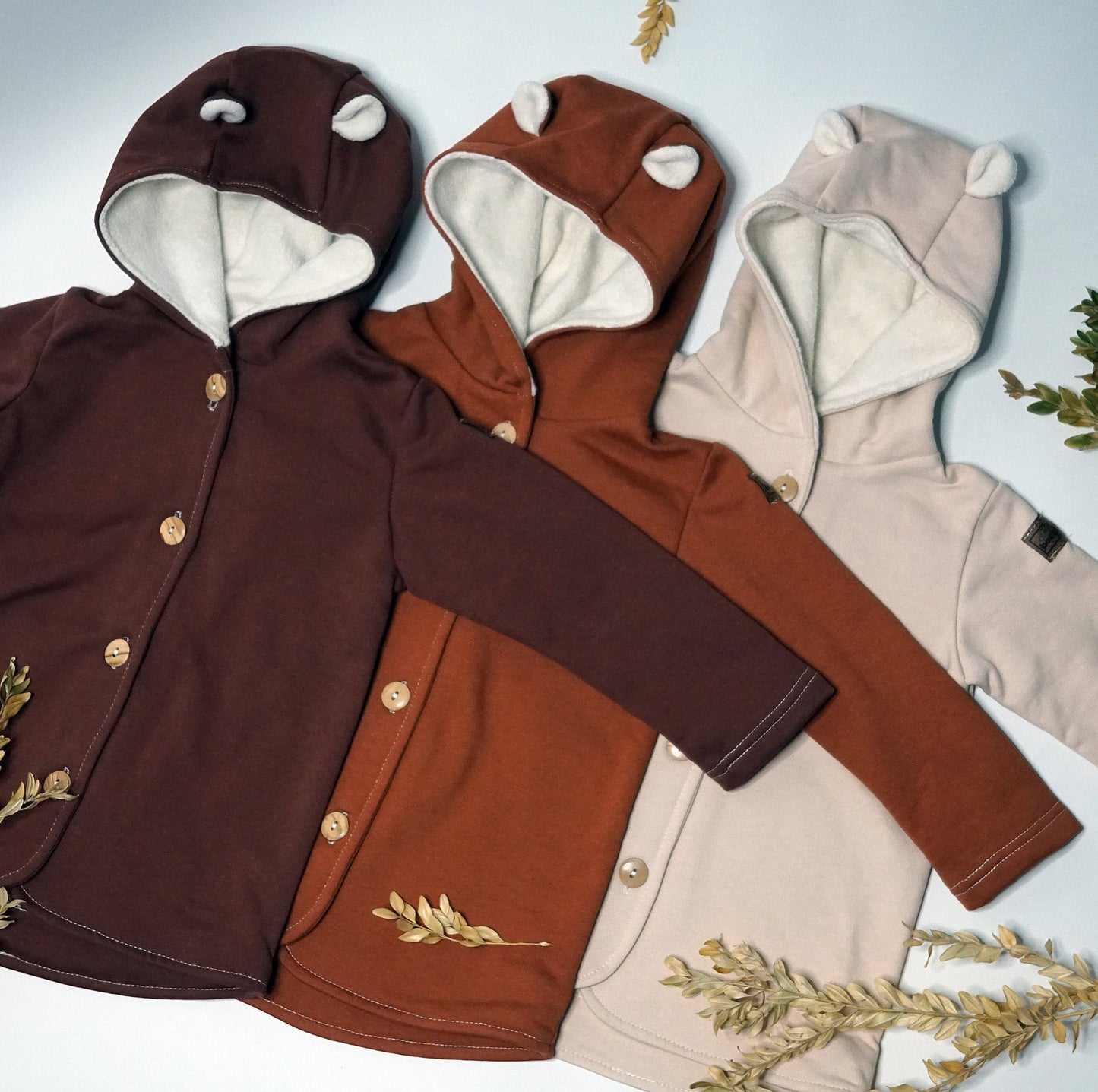 Kabátek s kapucí - poslední fialový 0-3m