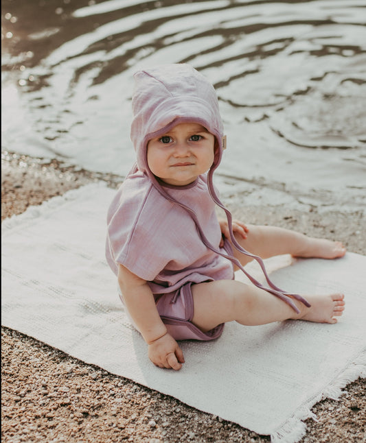 Mušelínová bonetka-nové barvy