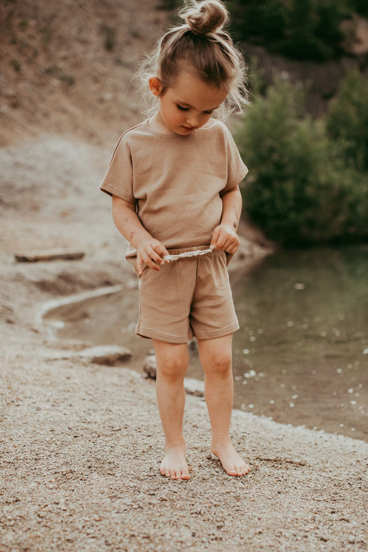 Letní set - top a šortky