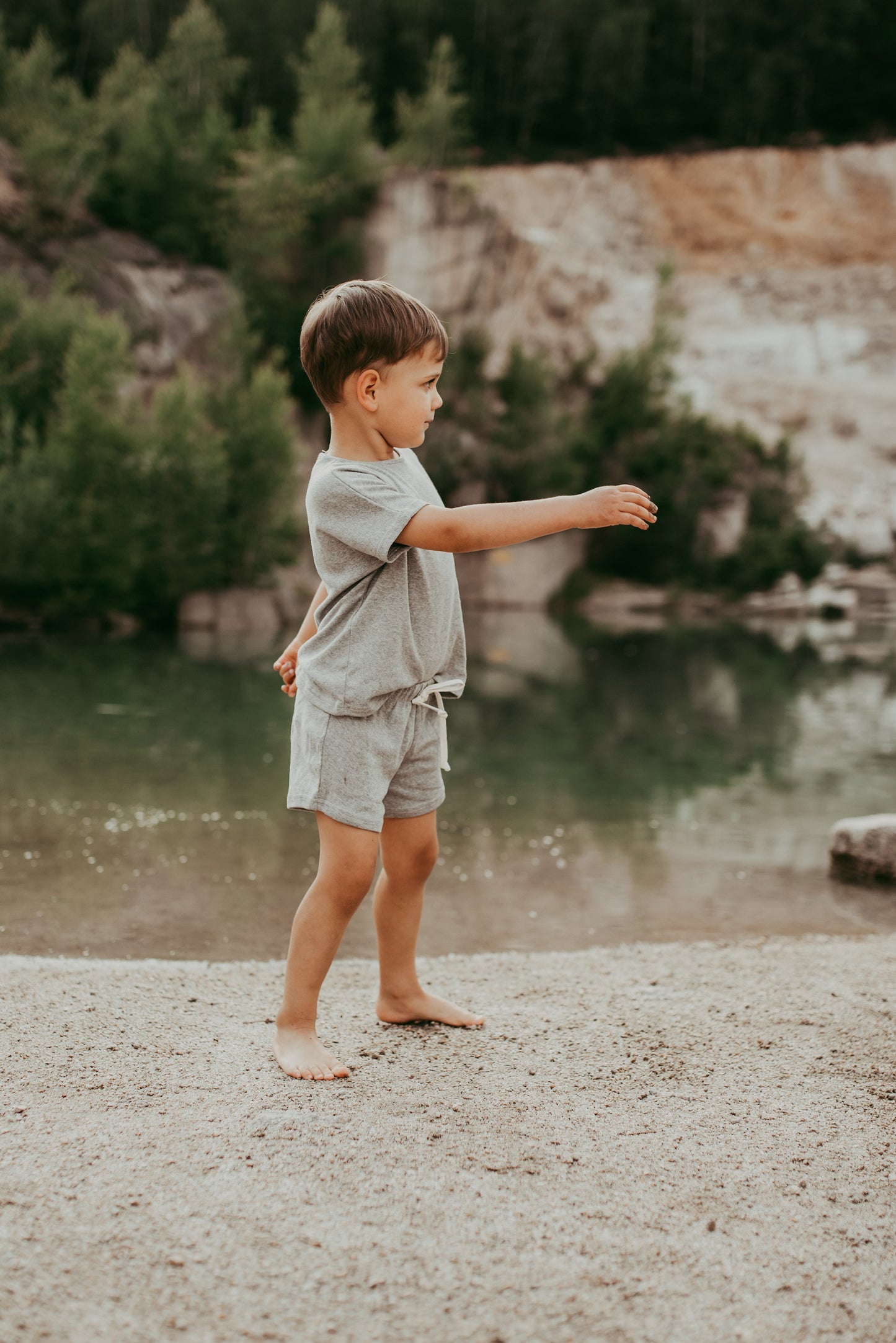 Letní set - top a šortky