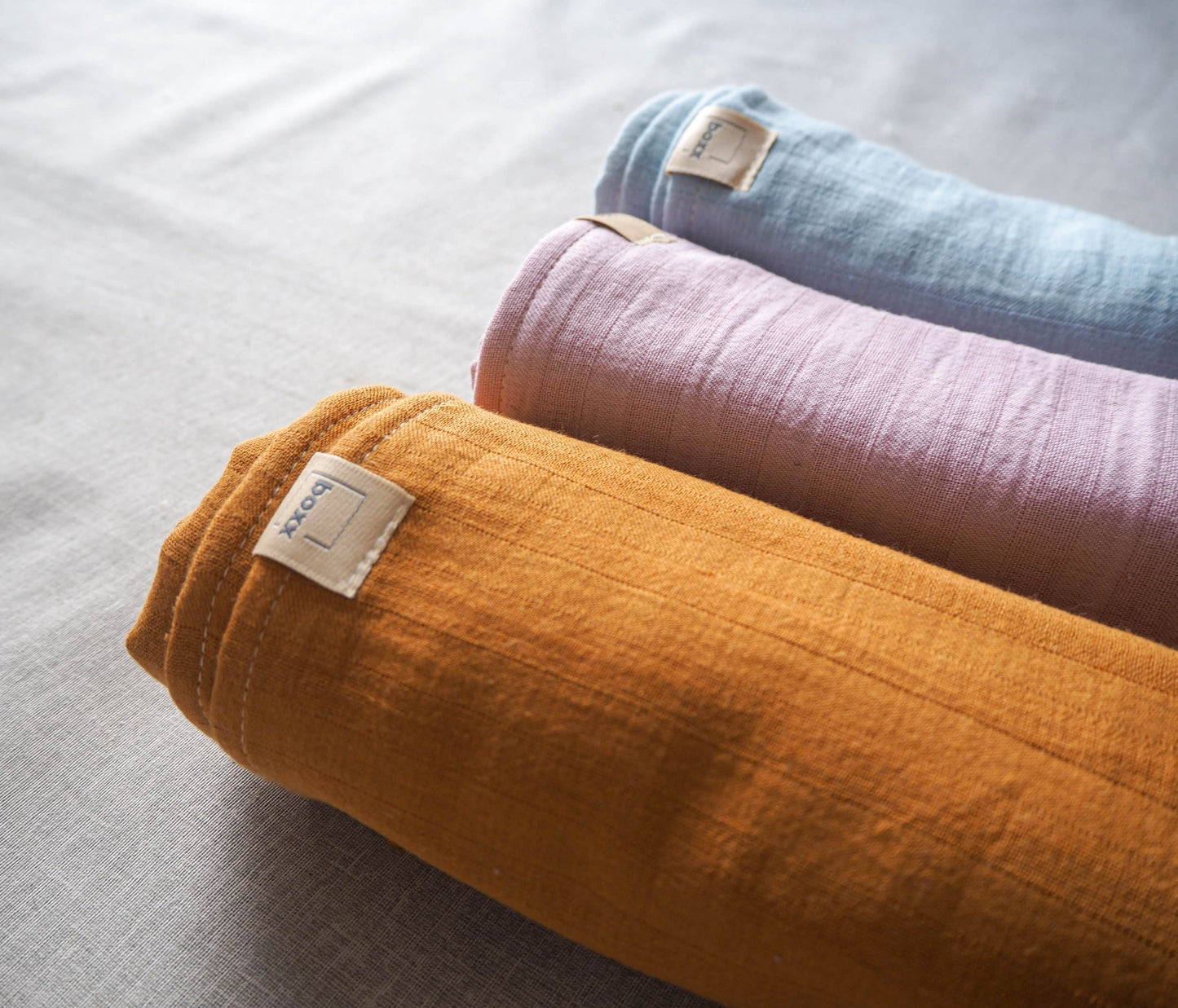 Mušelínová zavinovací plena