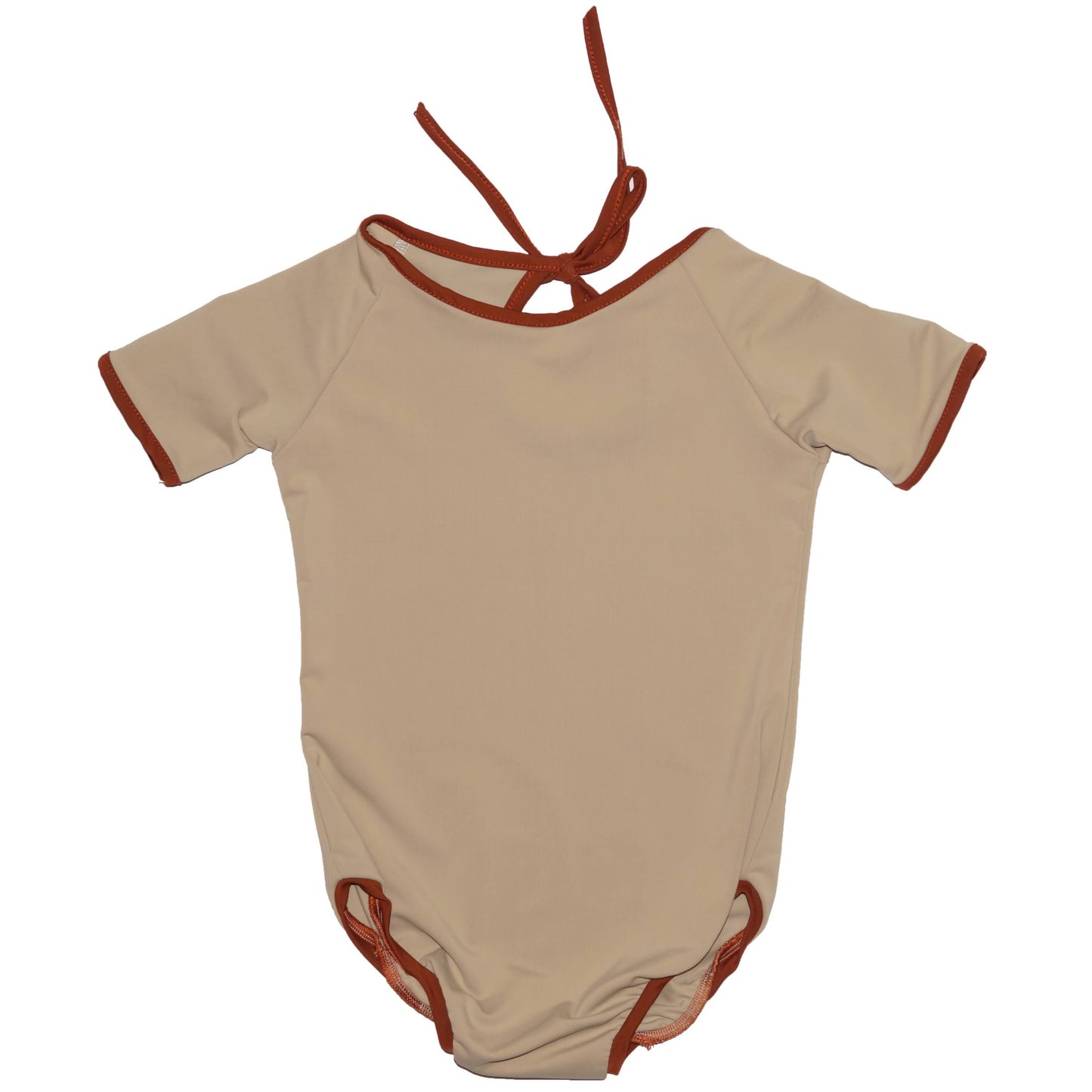 Plavky MOANA jednodílné s krátkým rukávem