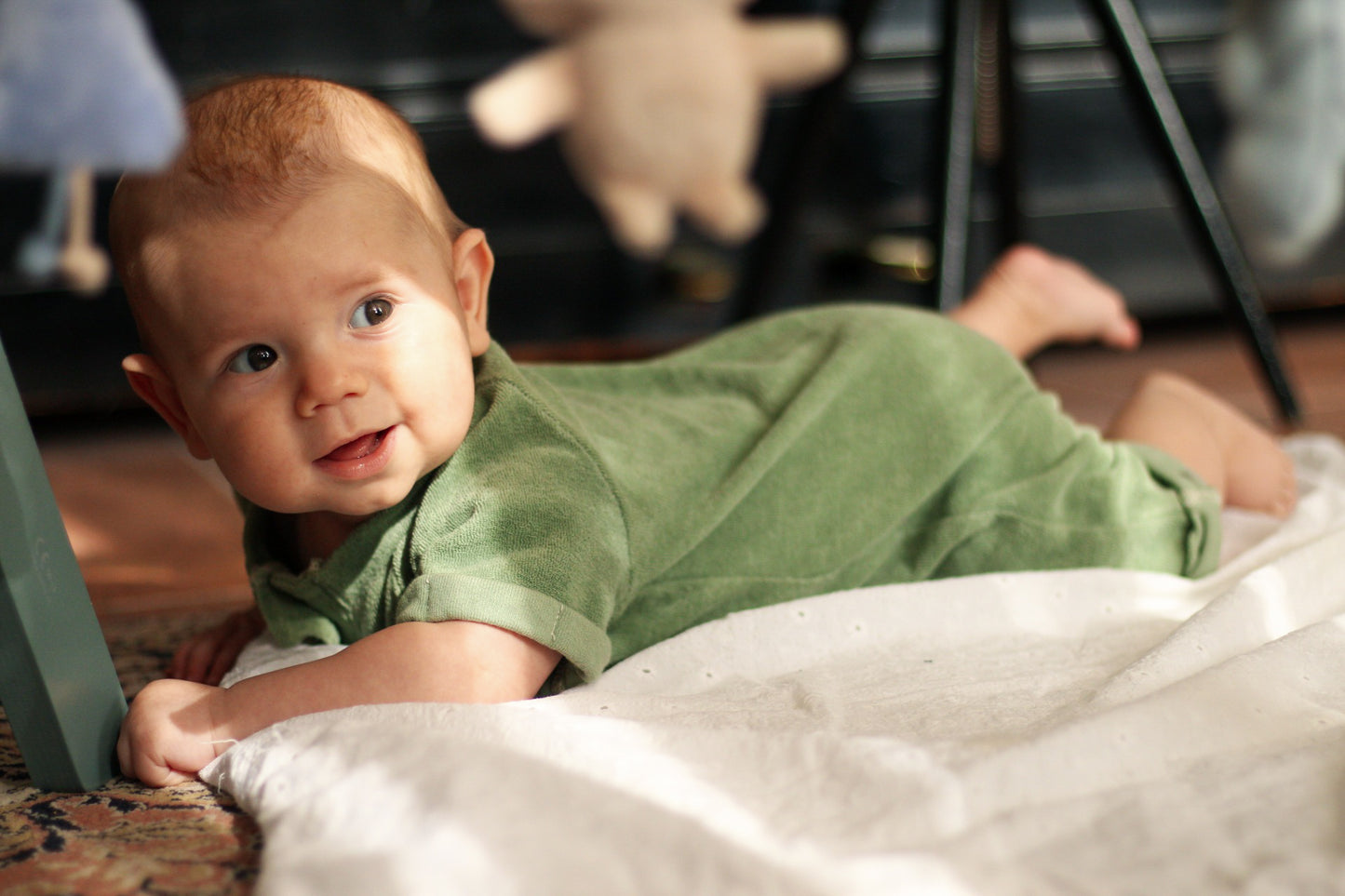 LEVI terry overal - mellow yellow