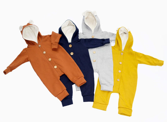 FILA teplý overal s kapucí