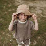 Manžestrový klobouk pro děti i dospělé